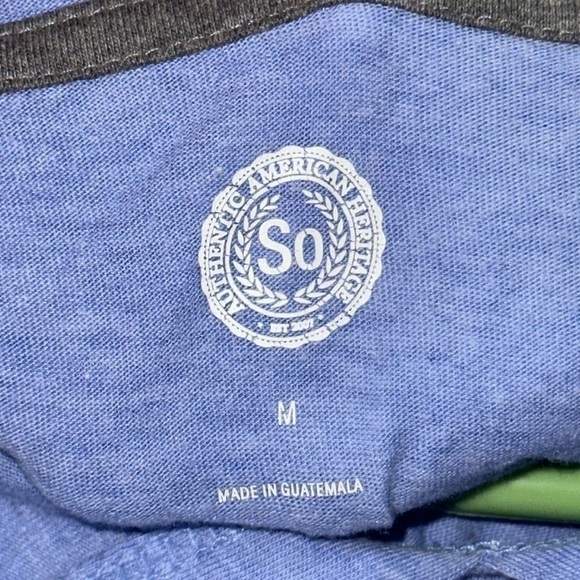 AUTHENTIC AMERICAN HERITAGE Girls Light Blue Sweat Shirt Size M - Picture 4 of 4